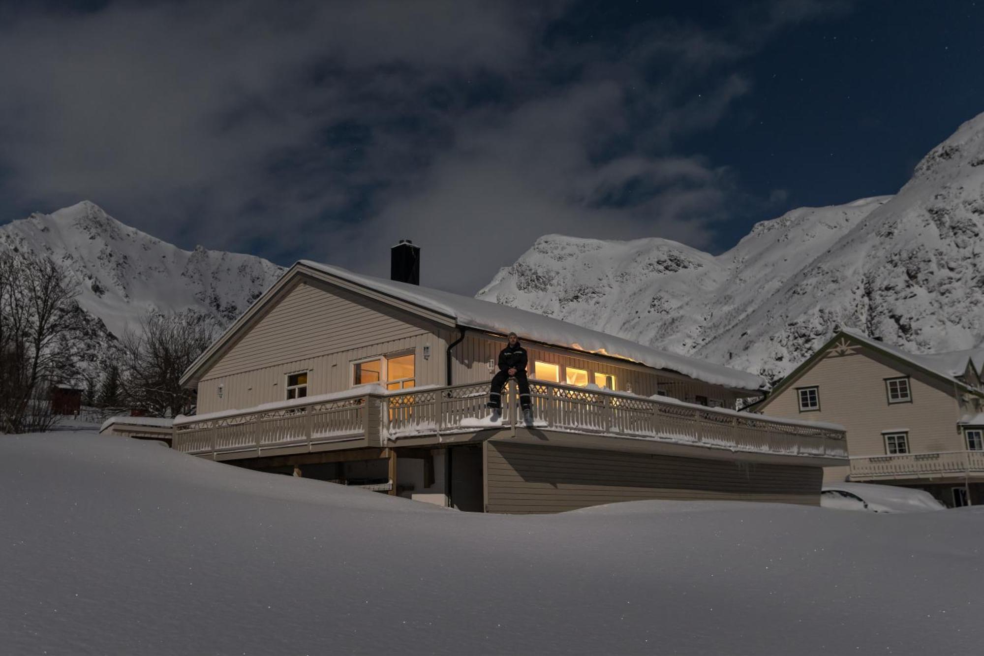 Вилла Lyngen Aurora House Koppangen Экстерьер фото