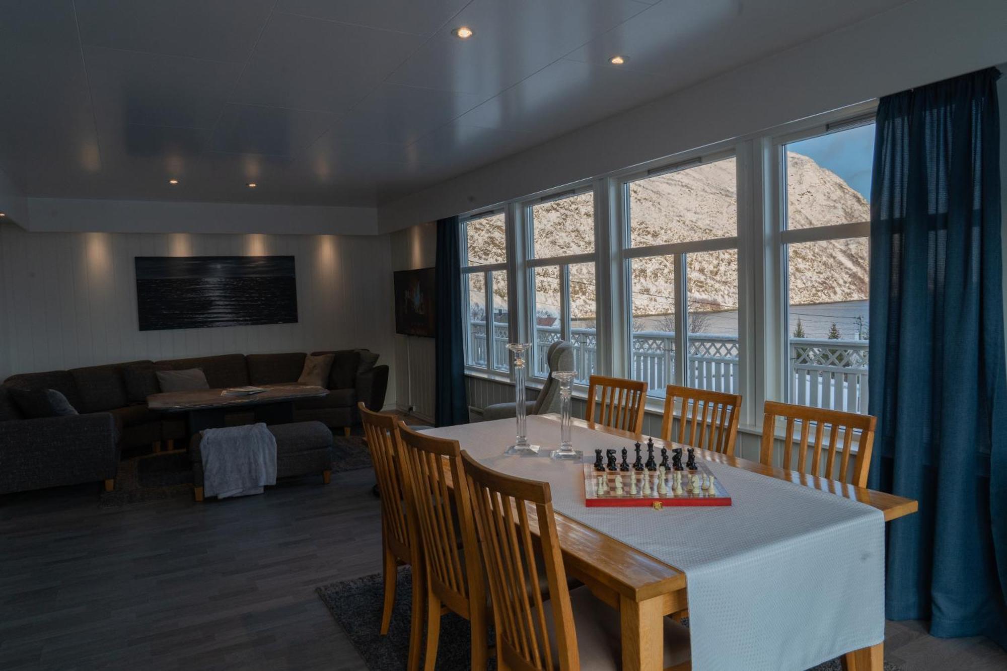 Вилла Lyngen Aurora House Koppangen Экстерьер фото
